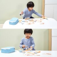Viga Toys medinių įrankių rinkinys – su įrankių dėžute