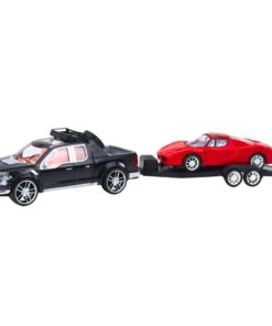 Visureigio rinkinys su priekaba ir sportiniu automobiliu