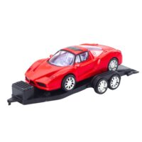 Visureigio rinkinys su priekaba ir sportiniu automobiliu
