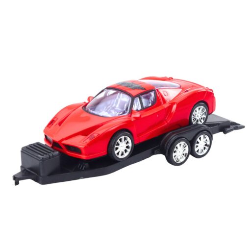 Visureigio rinkinys su priekaba ir sportiniu automobiliu