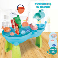 WOOPIE 2in1 vandens ir smėlio stalas su priedais