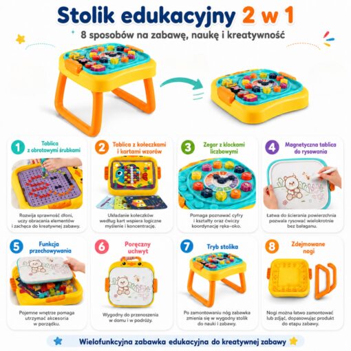 mozaika ir piešimo lenta