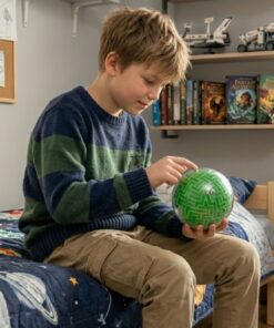 WOOPIE Amaze Ball – 3D labirinto kamuolys su metaliniu rutuliuku