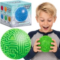 WOOPIE Amaze Ball – 3D labirinto kamuolys su metaliniu rutuliuku