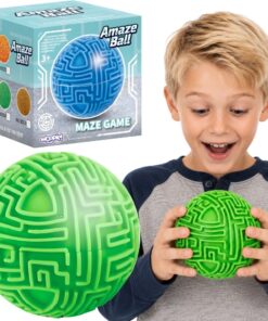 WOOPIE Amaze Ball – 3D labirinto kamuolys su metaliniu rutuliuku