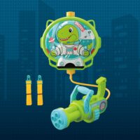 WOOPIE DINO vandens pistoletas su kuprine (iki 9 m)