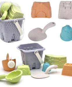 WOOPIE GREEN ekologiškas smėlio rinkinys iš kviečių šiaudų