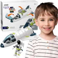 WOOPIE interaktyvus kosminis laivas ir roveris su astronautais