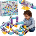 WOOPIE magnetinė 3D traukinio trasa (126 dalys)