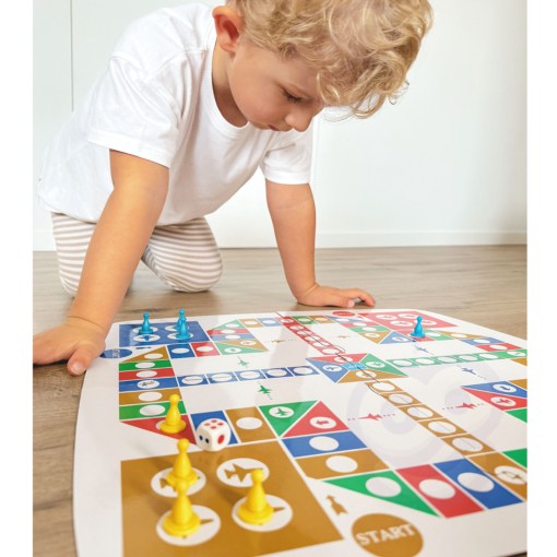 WOOPIE „2in1 mažasis detektyvas ir Ludo“ – dvipusis stalo žaidimas vaikams