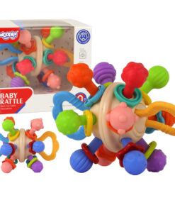 WOOPIE „Ball Rattle“ – kamuoliuko formos barškutis–kramtukas kūdikiams