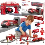 WOOPIE „Pendolino“ elektrinis traukinio rinkinys „Gaisrinė“