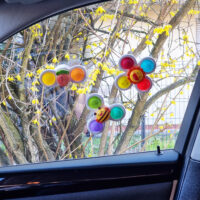 WOOPIE „Sensory Spinners“ – 3 suktukų rinkinys su siurbtukais