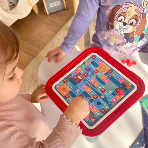 Woopie 10in1 loginių žaidimų stalas – dėlionės