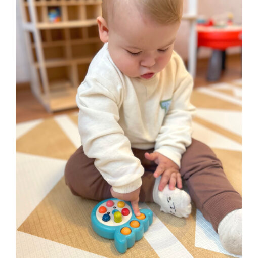 Woopie 2in1 žaidimas „Krečiuko spaudyklė“ – su oktopusu ir traukimo virvele