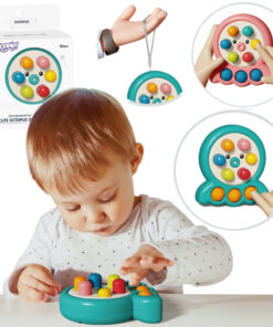 Woopie 2in1 žaidimas „Krečiuko spaudyklė“ – su oktopusu ir traukimo virvele
