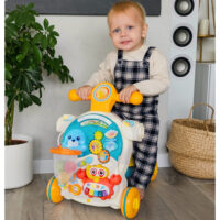 Woopie 4in1 stumdukas–vaikštynė–važiuoklė–edukacinis staliukas „Baby“