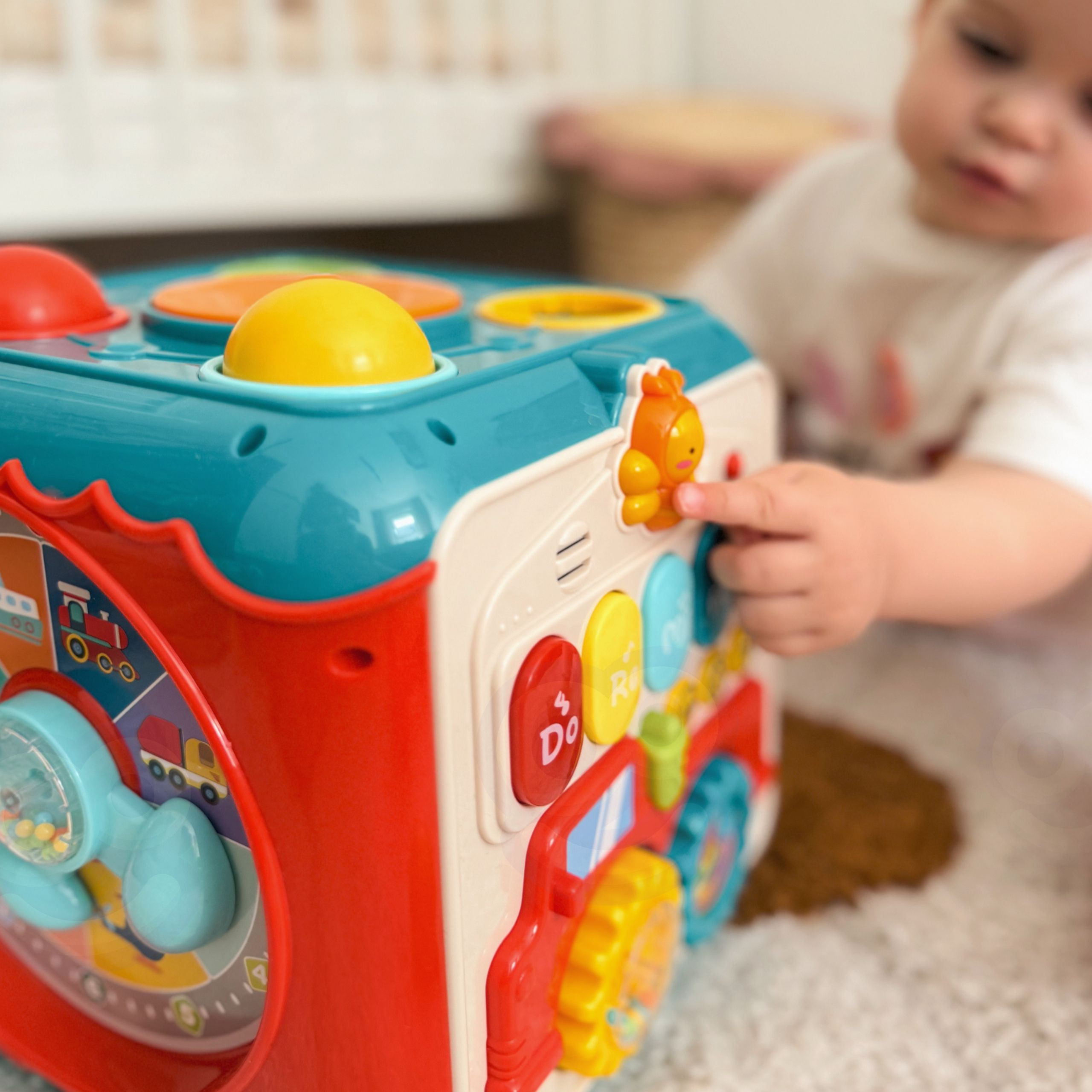 Woopie Baby Montessori aktyvumo kubas 6in1