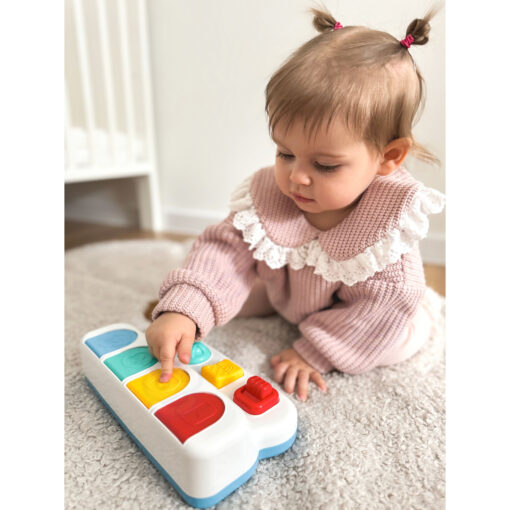Woopie Baby edukacinė „Pop‑Up“ iššokančių gyvūnėlių dėžutė