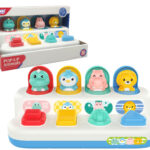 Woopie Baby edukacinė „Pop‑Up“ iššokančių gyvūnėlių dėžutė