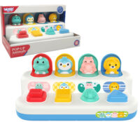Woopie Baby edukacinė „Pop‑Up“ iššokančių gyvūnėlių dėžutė