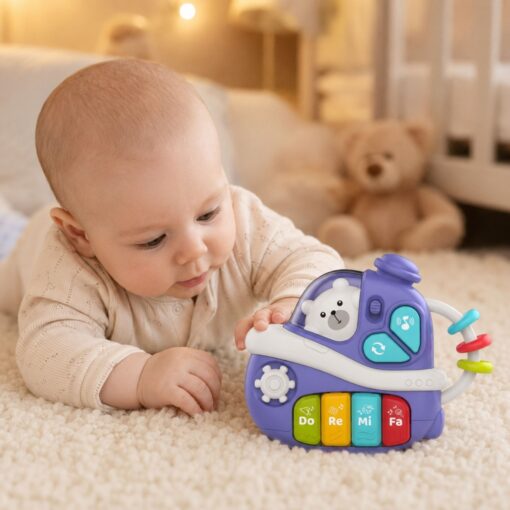 Woopie Baby interaktyvus muzikinis laivelis