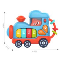 Woopie Baby muzikinė lokomotyvėlė–pianinas