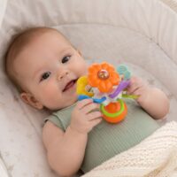 Woopie Baby sensorinė barškutis–kramtukas ‘Gėlė’