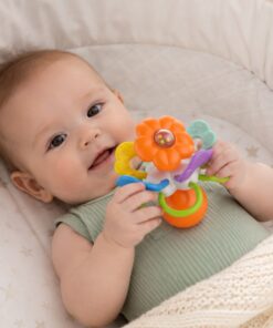Woopie Baby sensorinė barškutis–kramtukas ‘Gėlė’