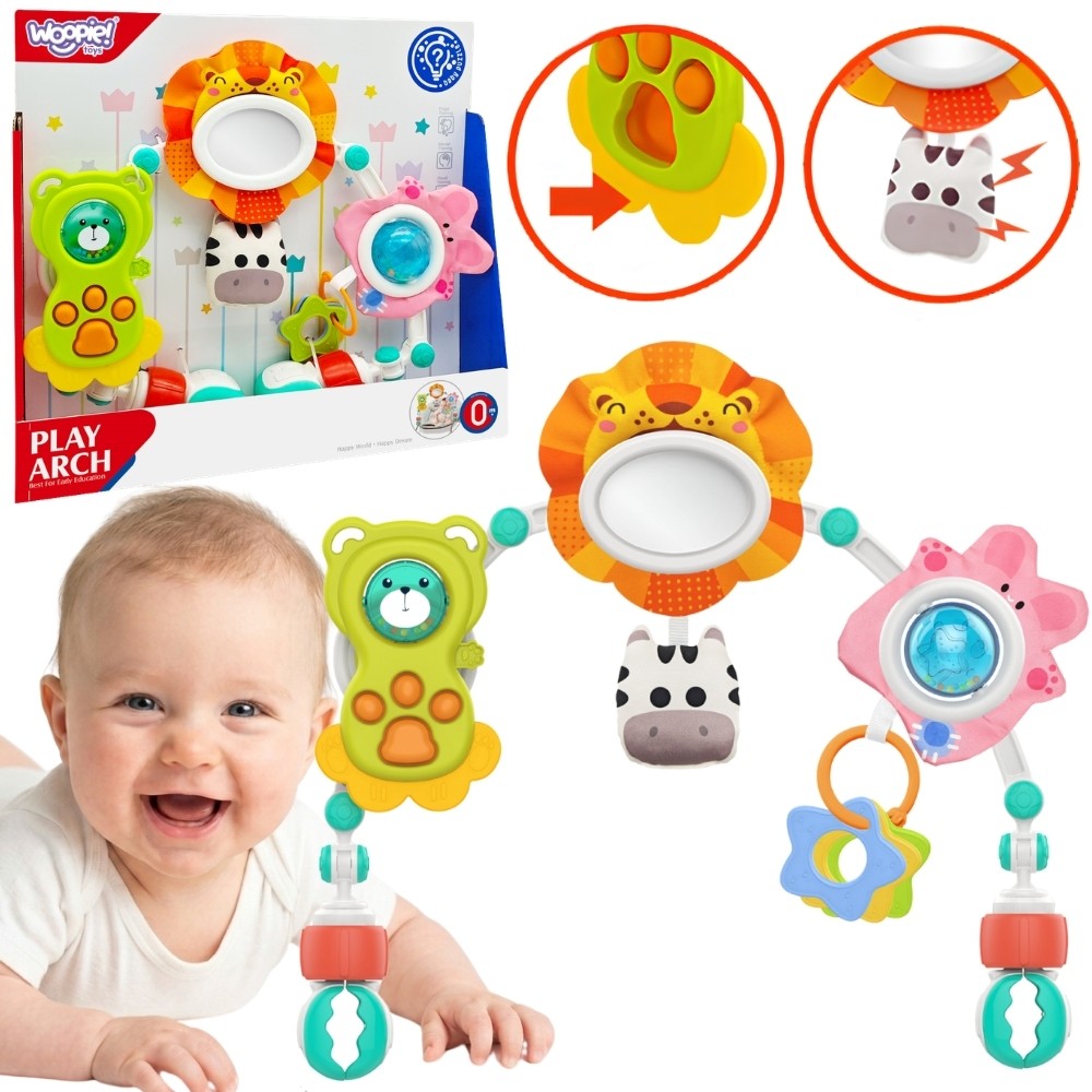 Woopie Baby sensoorne m&auml;ngukaar &ndash; peegliga
