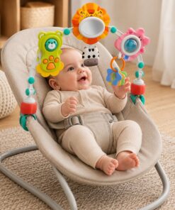 Woopie Baby sensorinė žaislų arka – su veidrodėliu