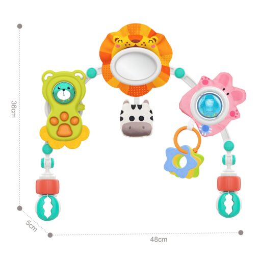 Woopie Baby sensorinė žaislų arka – su veidrodėliu