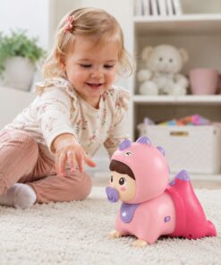 Woopie Crawling Baby – interaktyvus ropojantis kūdikis su šviesomis ir muzika