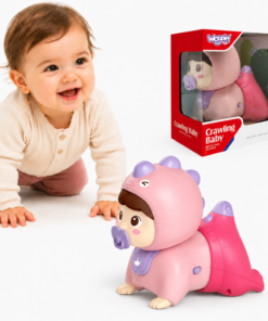Woopie Crawling Baby – interaktyvus ropojantis kūdikis su šviesomis ir muzika