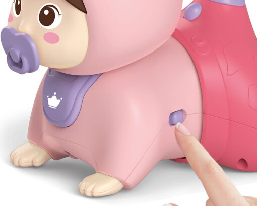 Woopie Crawling Baby – interaktyvus ropojantis kūdikis su šviesomis ir muzika