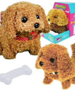 Woopie Mini Plush Pet interaktyvus šuniukas – Pudelis arba Haskis