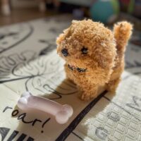 Woopie Mini Plush Pet interaktyvus šuniukas – Pudelis arba Haskis