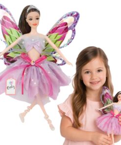 Woopie ROYAL lėlė Emi – 29 cm pasakiška fėja su spalvingais sparnais