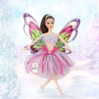 Woopie ROYAL lėlė Emi – 29 cm pasakiška fėja su spalvingais sparnais