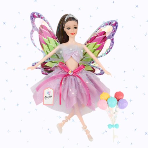 Woopie ROYAL lėlė Emi – 29 cm pasakiška fėja su spalvingais sparnais