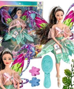 Woopie ROYAL lėlė Emily – 29 cm fėja su spalvingais sparnais
