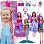Woopie Royal 4 magiškų lėlių rinkinys – undinėlė