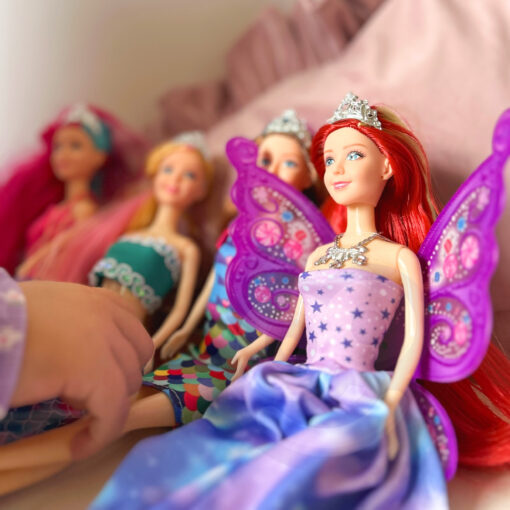 Woopie Royal 4 magiškų lėlių rinkinys – undinėlė
