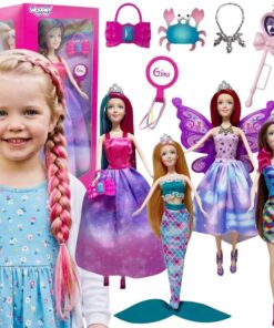 Woopie Royal 4 magiškų lėlių rinkinys – undinėlė