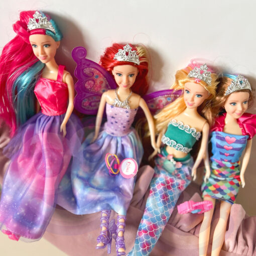 fėja ir dvi princesės