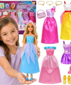 Woopie Royal lėlė Anlily su 6 suknelėmis