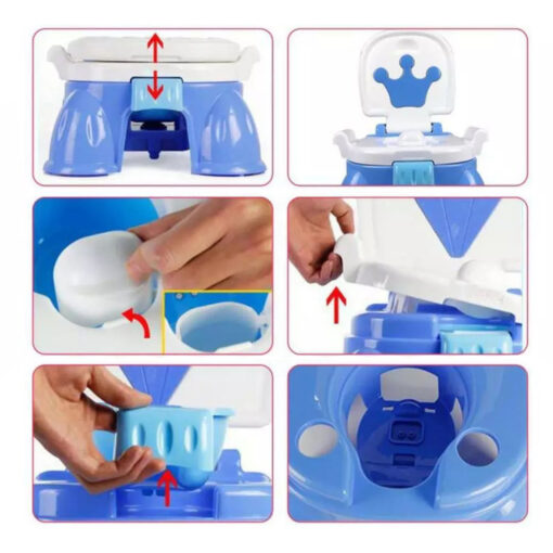 Woopie Singing Potty – muzikinis 3-in-1 naktipuodis