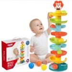 Woopie Spiral Tower – spiralinis kamuoliukų bokštas
