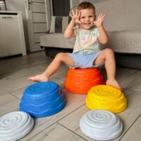 Woopie balansiniai „Upės akmenys“
