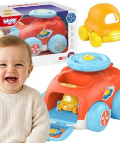 Woopie didelis automobilis su katapulta + 2 mini mašinėlės